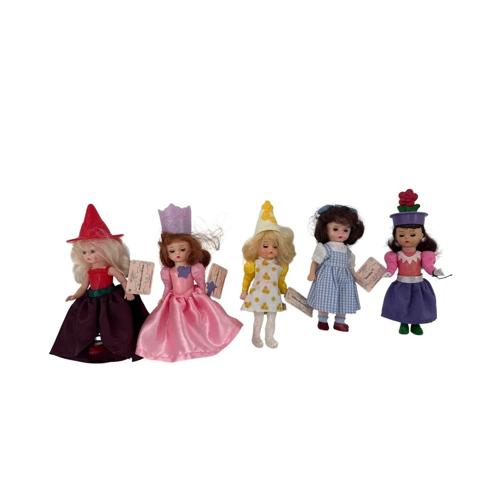 Madame Alexander Dolls Wizard‎ of Oz Lot 10 Multicolor Miniature Plastic Figures